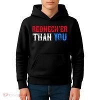 Redneck Than You Kids Hoodie thumb 4
