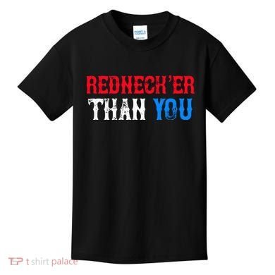 Redneck Than You Kids T-Shirt