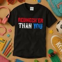 Redneck Than You Kids T-Shirt thumb 3