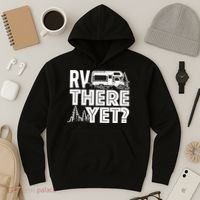 RV There Yet Happy Glamper Camping Hoodie thumb 3