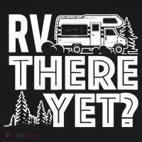 RV There Yet Happy Glamper Camping Long Sleeve Shirt thumb 2