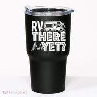 RV There Yet Happy Glamper Camping Tumbler thumb 0
