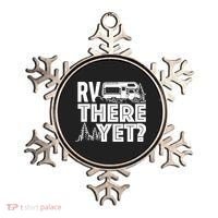 RV There Yet Happy Glamper Camping Ornament thumb 0