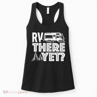 RV There Yet Happy Glamper Camping Women's Tank Top thumb 0