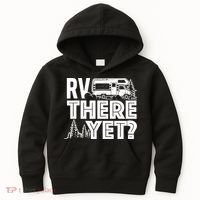 RV There Yet Happy Glamper Camping Kids Hoodie thumb 0