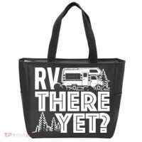 RV There Yet Happy Glamper Camping Tote Bag thumb 0