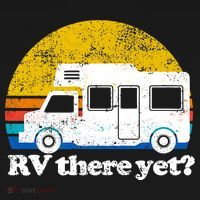 RV There Yet Van Travel Happy Funny Camping Trip Matching Women's Hoodie thumb 2