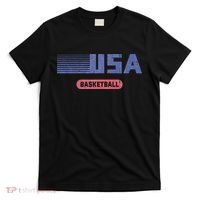 Retro Usa 2024 Team American Basketball T-Shirt thumb 0