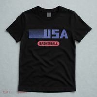 Retro Usa 2024 Team American Basketball T-Shirt thumb 5