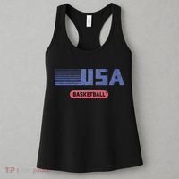 Retro Usa 2024 Team American Basketball Women's Tank Top thumb 3
