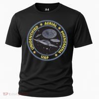 Retro Unidentified Aerial Phenomena Spaceships Uap Cooling Performance Crew T-Shirt thumb 0