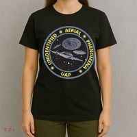 Retro Unidentified Aerial Phenomena Spaceships Uap T-Shirt thumb 4