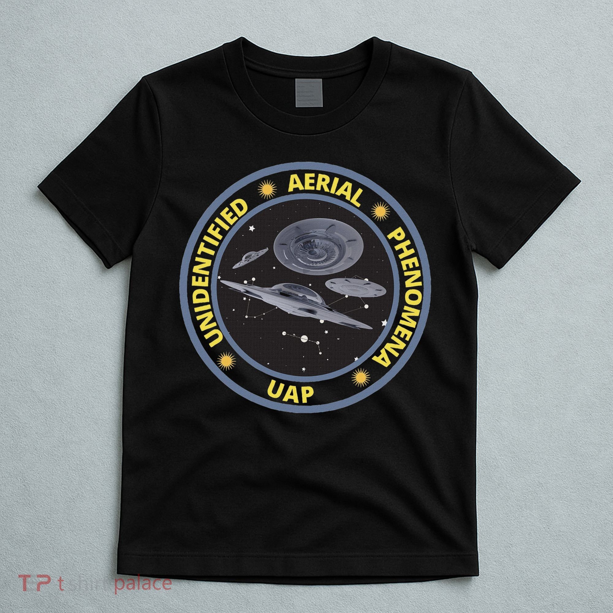 Retro Unidentified Aerial Phenomena Spaceships Uap T-Shirt