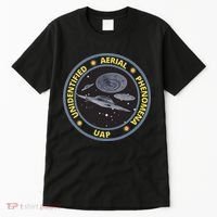 Retro Unidentified Aerial Phenomena Spaceships Uap Tall T-Shirt thumb 0