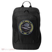 Retro Unidentified Aerial Phenomena Spaceships Uap City Backpack thumb 0