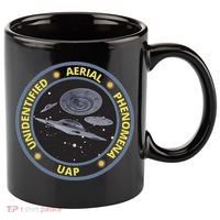 Retro Unidentified Aerial Phenomena Spaceships Uap 11oz C Handle Ceramic Mug thumb 0