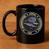 Retro Unidentified Aerial Phenomena Spaceships Uap 11oz C Handle Ceramic Mug thumb 4
