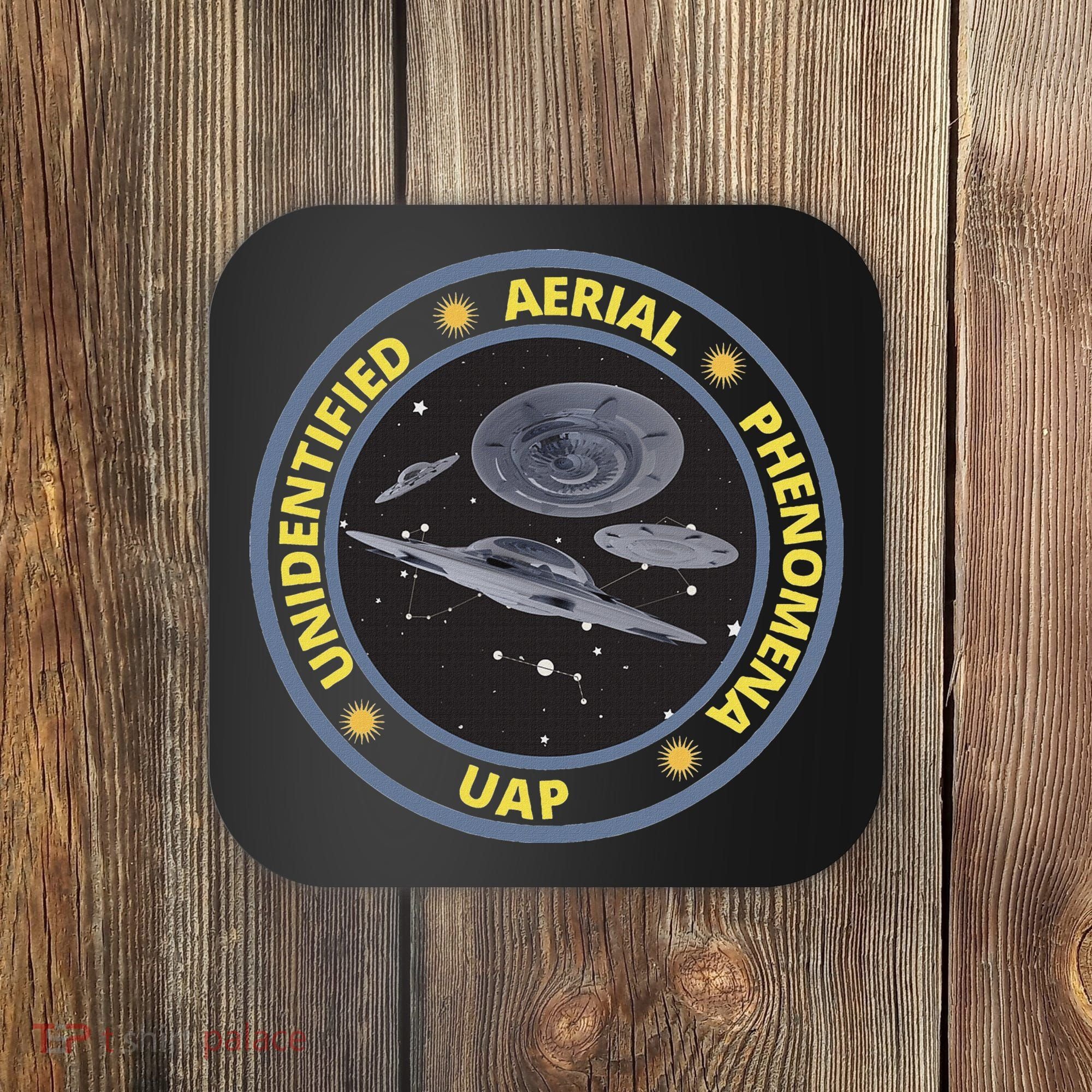 Retro Unidentified Aerial Phenomena Spaceships Uap Coaster