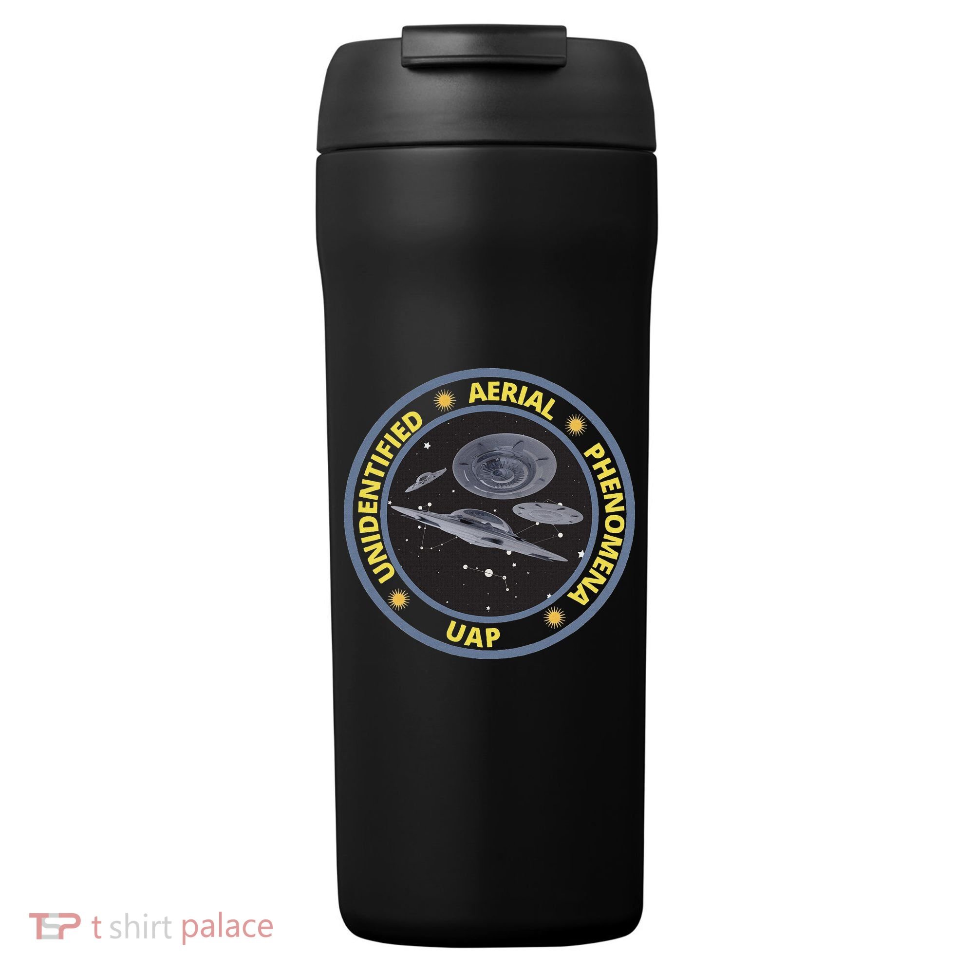 Retro Unidentified Aerial Phenomena Spaceships Uap 24oz Duet Stainless Steel Tumbler