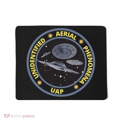 Retro Unidentified Aerial Phenomena Spaceships Uap Mousepad