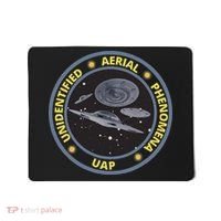 Retro Unidentified Aerial Phenomena Spaceships Uap Mousepad thumb 0