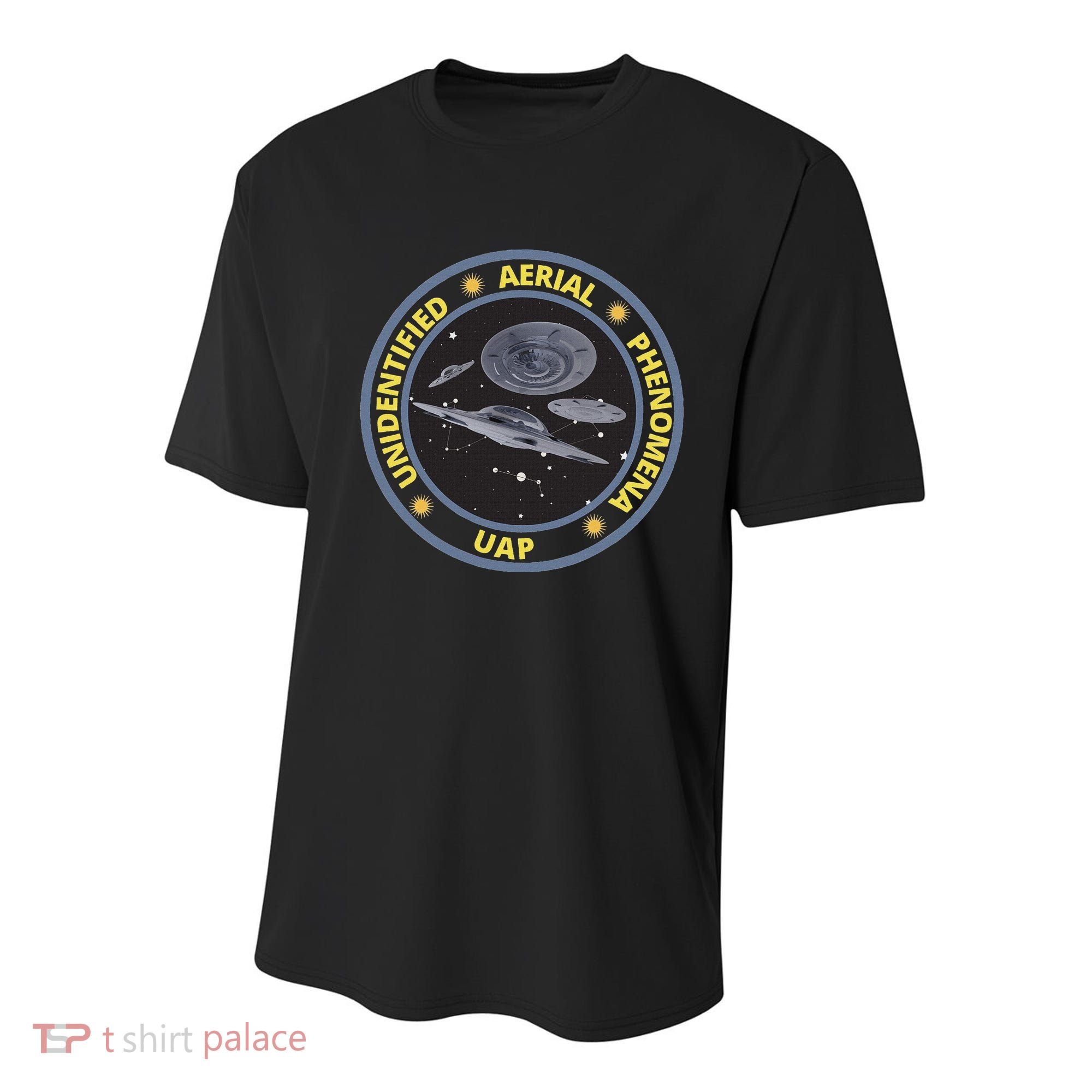 Retro Unidentified Aerial Phenomena Spaceships Uap Youth Performance Sprint T-Shirt