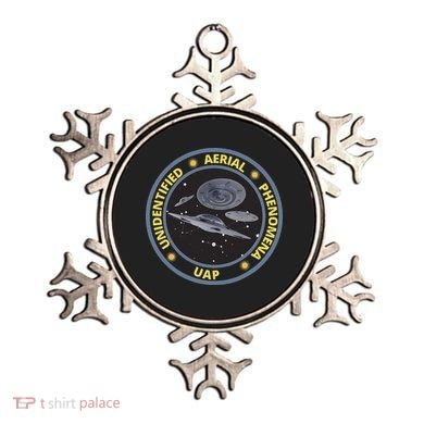 Retro Unidentified Aerial Phenomena Spaceships Uap Ornament