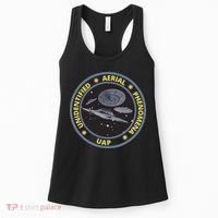 Retro Unidentified Aerial Phenomena Spaceships Uap Women's Tank Top thumb 0