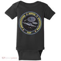 Retro Unidentified Aerial Phenomena Spaceships Uap Baby Bodysuit thumb 0