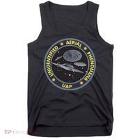 Retro Unidentified Aerial Phenomena Spaceships Uap Tank Top thumb 0