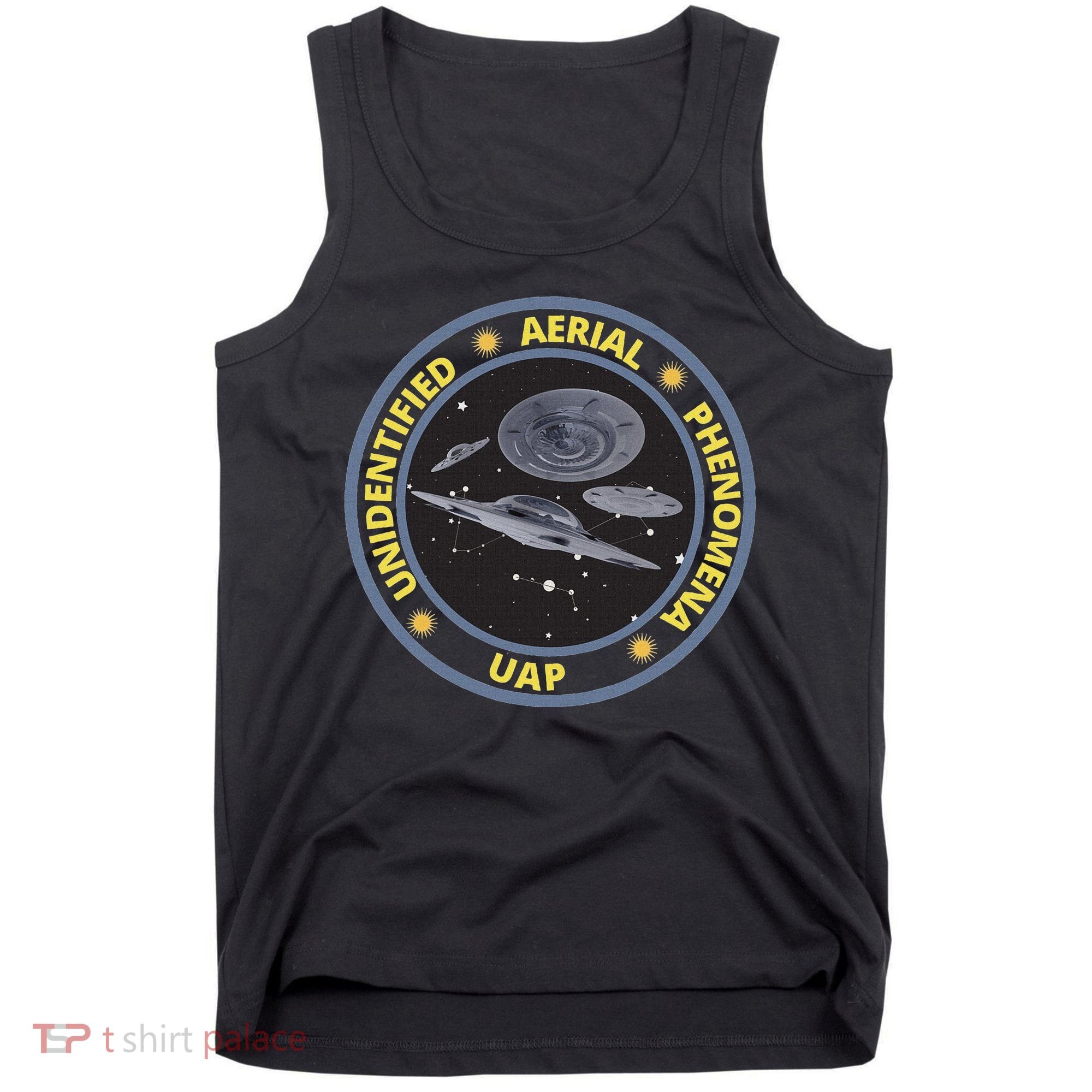 Retro Unidentified Aerial Phenomena Spaceships Uap Tank Top