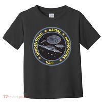 Retro Unidentified Aerial Phenomena Spaceships Uap Toddler T-Shirt thumb 0