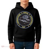 Retro Unidentified Aerial Phenomena Spaceships Uap Kids Hoodie thumb 4