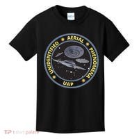 Retro Unidentified Aerial Phenomena Spaceships Uap Kids T-Shirt thumb 0