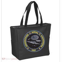 Retro Unidentified Aerial Phenomena Spaceships Uap Tote Bag thumb 2