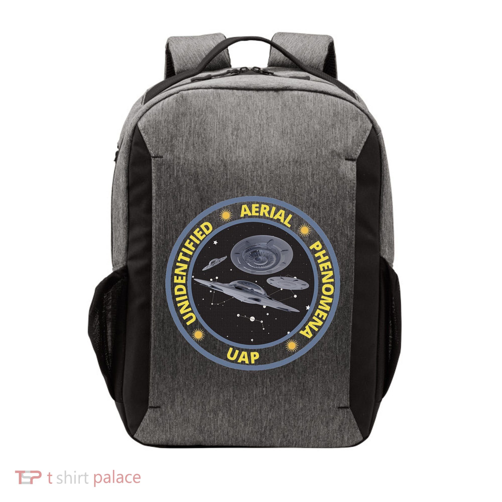 Retro Unidentified Aerial Phenomena Spaceships Uap Vector Backpack