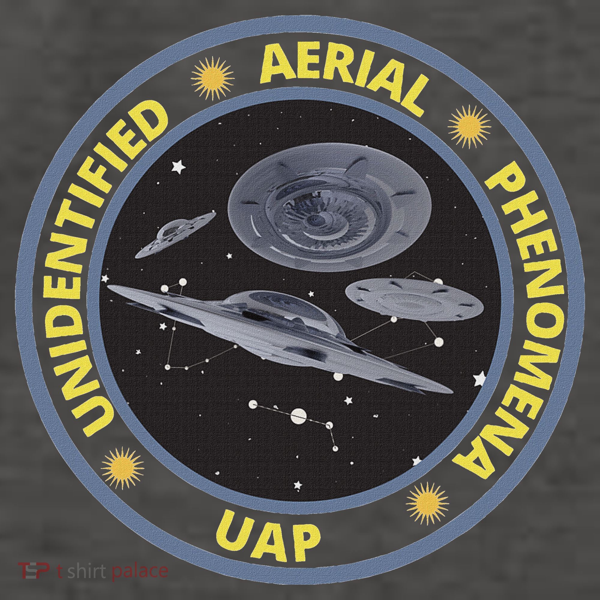 Retro Unidentified Aerial Phenomena Spaceships Uap Vector Backpack
