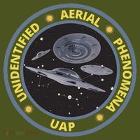 Retro Unidentified Aerial Phenomena Spaceships Uap The Baniff Cuffed Pom Beanie thumb 2