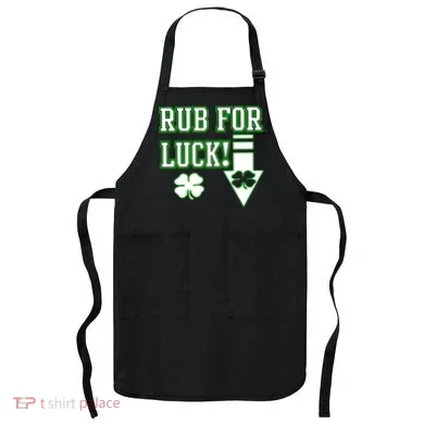 Rub Me For Luck Apron