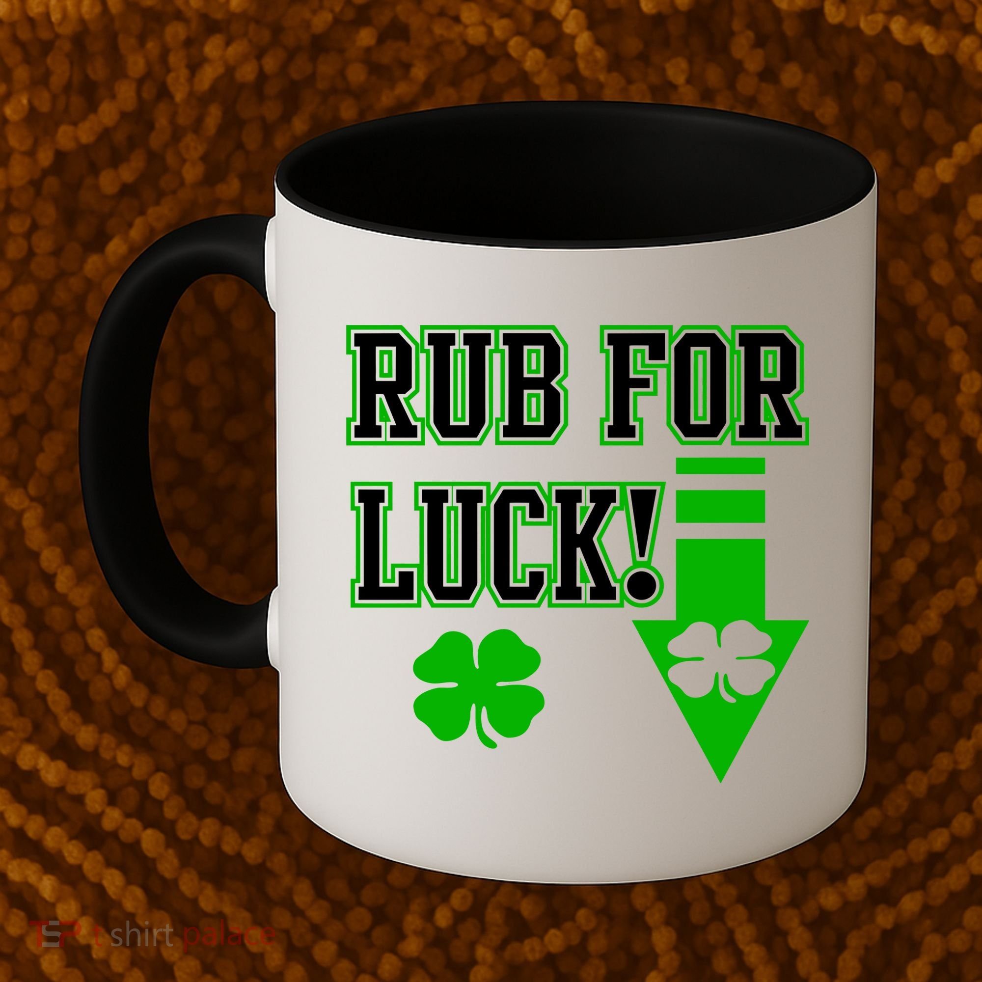 Rub Me For Luck Coffee Mug