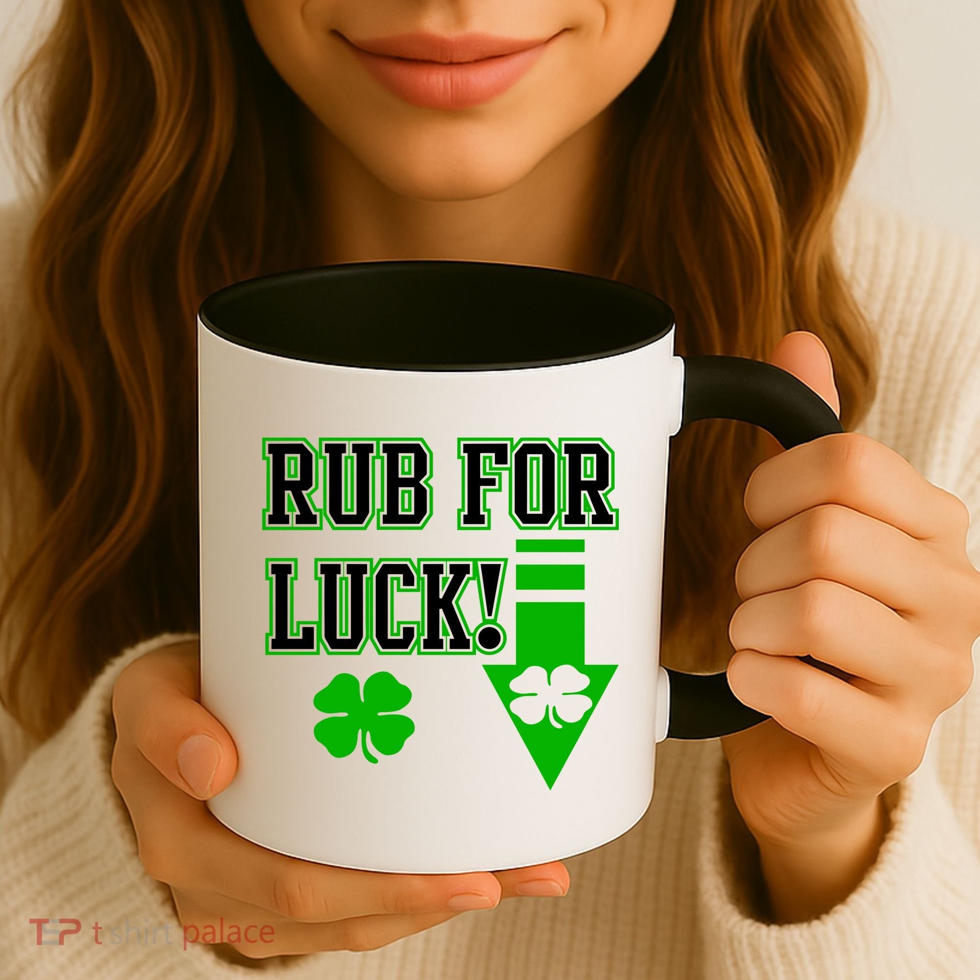 Rub Me For Luck Coffee Mug