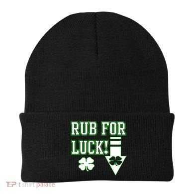 Rub Me For Luck Beanie