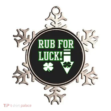 Rub Me For Luck Ornament