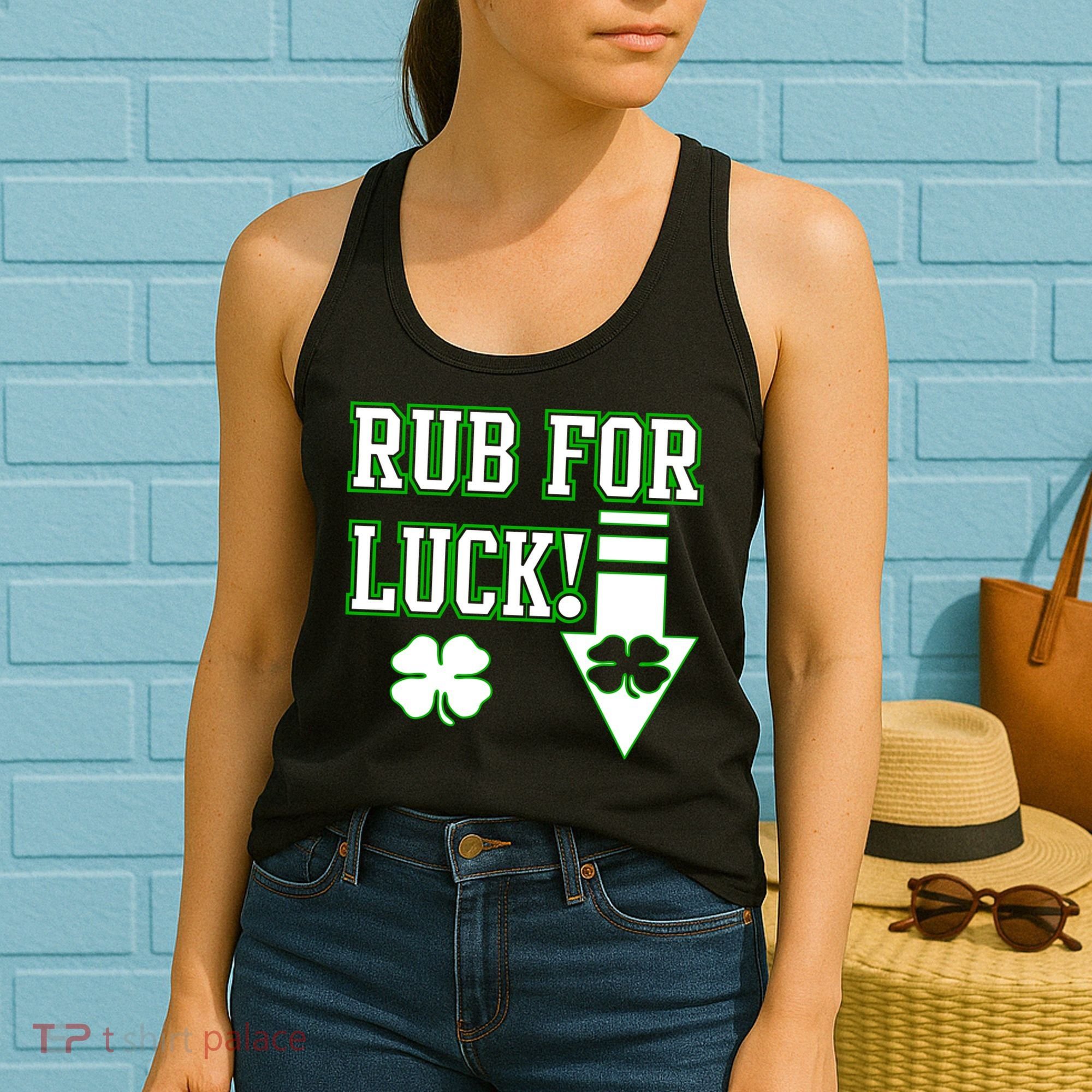 Rub Me For Luck Women's Tank Top