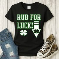 Rub Me For Luck Women's T-Shirt thumb 3
