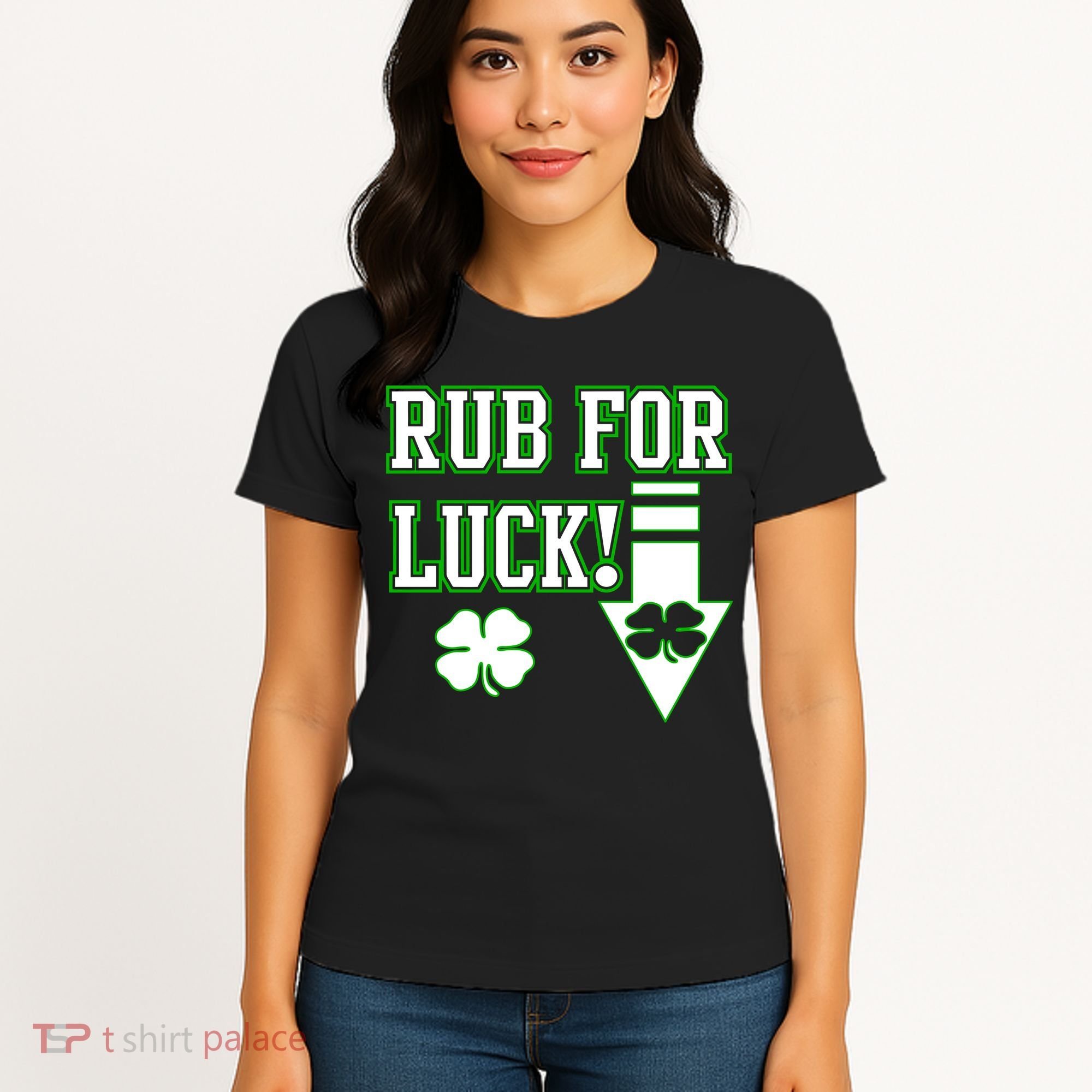 Rub Me For Luck Women's T-Shirt