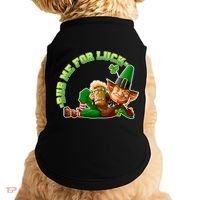 Rub Me for Luck Irish Leprechaun Doggie Tank thumb 0