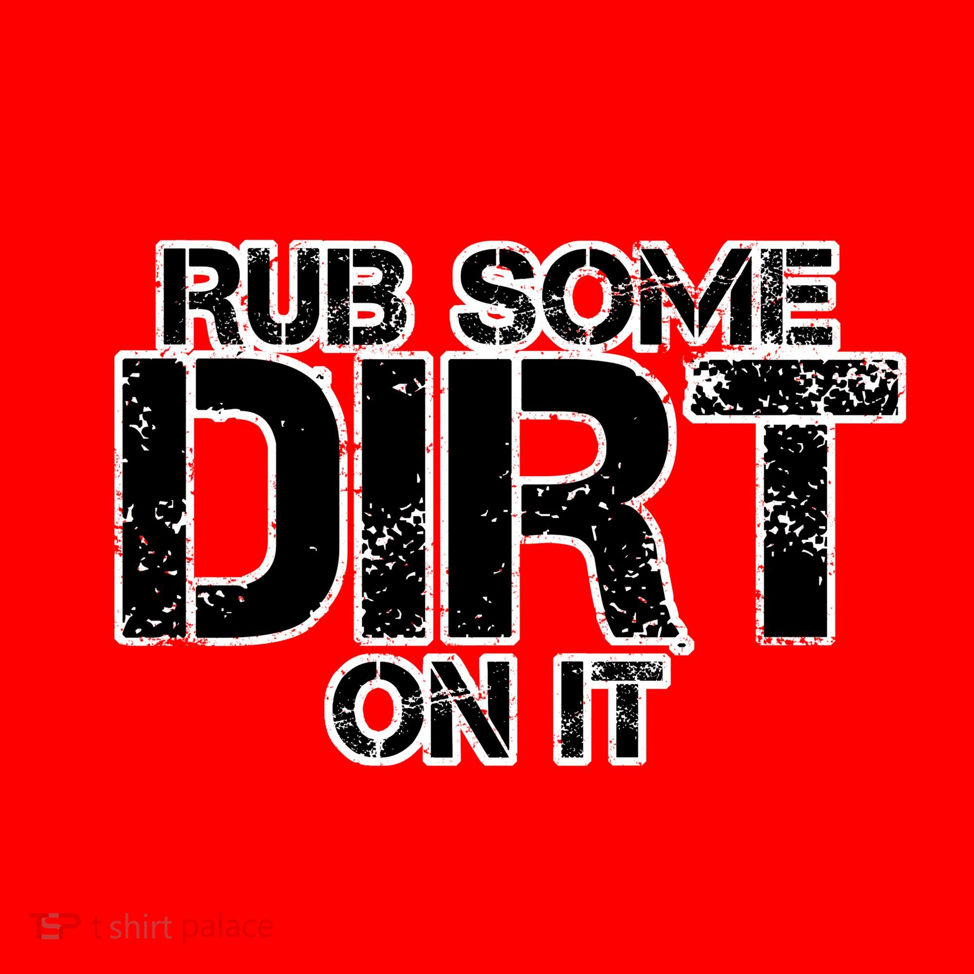 Rub Some Dirt On It baseball Santa Hat