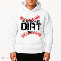 Rub Some Dirt On It baseball Hoodie thumb 2