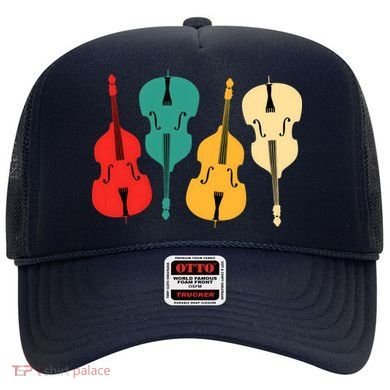 Retro Upright Bass String Double Bass Vintage Gift Hat